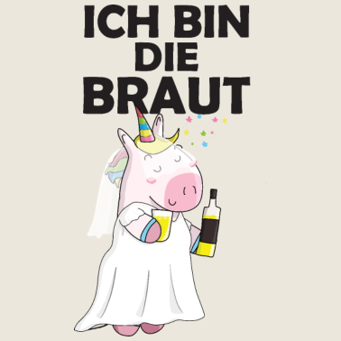 Motiv Einhorn Braut Junggesellinnenabschied Idee