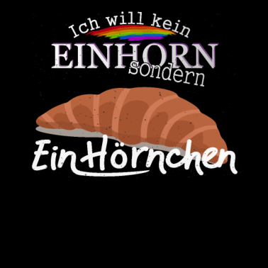 Motiv Anti Einhorn Spruch - lieber Einhörnchen