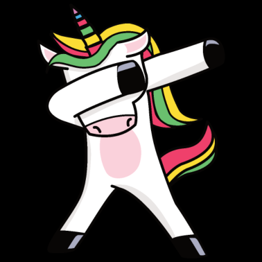 Motiv Dabbing Unicorn Dab Einhorn Dappend Dap Geschenk