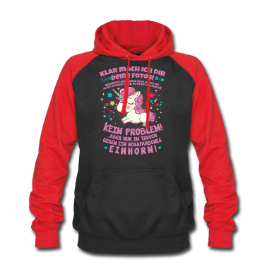 Einhörner Hoodie - Fotos? Aber nur im Tausch gegen ein Einhorn!