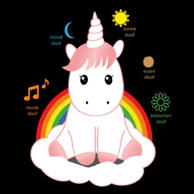 Motiv Süßes Einhorn
