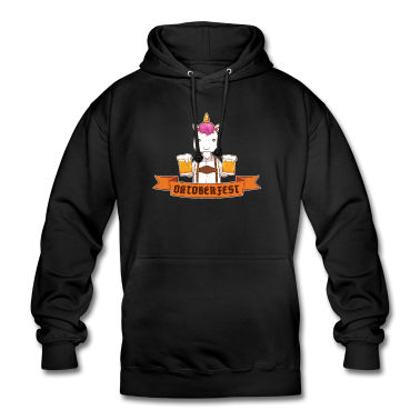 Einhörner Hoodie - Bier tragendes Einhorn auf dem Oktoberfest