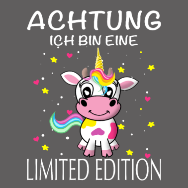 Motiv Kuh als Einhorn Limited Edition lustiger Spruch