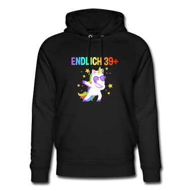 Einhörner Hoodie - Einhorn 39+ Geburtstag 40 Jahre