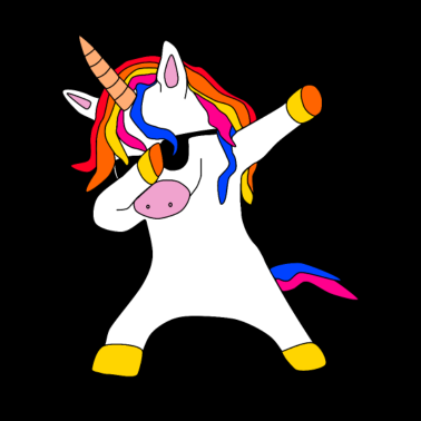 Motiv Einhorn Dab Dabbing Einhörner