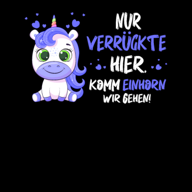 Motiv Einhorn Damen Mädchen Unicorn Einhörner Geschenk