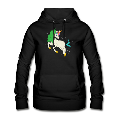 Einhörner Hoodie - Einhorn Glitzer T-Shirt