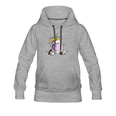 Einhörner Hoodie - Abenteuerlustiges Einhorn