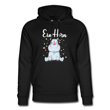 Einhörner Hoodie - Einhorn Shirt für Damen und Herren