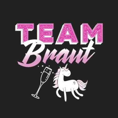 Motiv Team Braut Einhorn