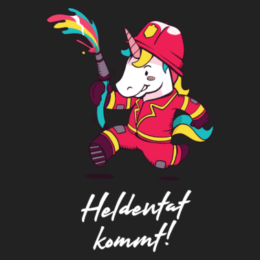Motiv Einhorn Feuerwehr