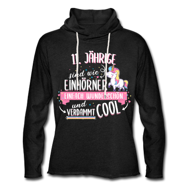 Einhörner Hoodie - Geburtstag 11 Geburtstag Einhorn Spruch Party