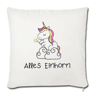 Einhörner Kissenbezug - Alles Einhorn!