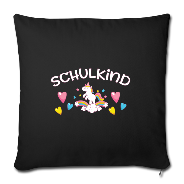 Einhörner Kissenbezug - Schulkind - Einhorn