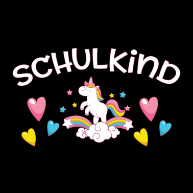 Motiv Schulkind - Einhorn
