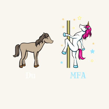 Motiv MFA Medizinische Fachangestellte Einhorn Geschenk