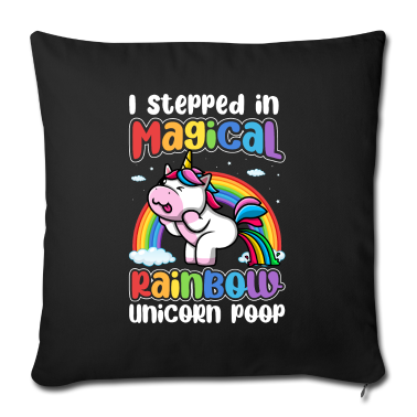 Einhörner Kissenbezug - Einhorn Fabel Märchen Geschenk