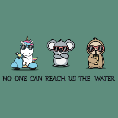 Motiv No one can reach us the Water