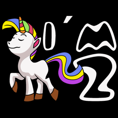 Motiv 2. Geburtstags Einhorn