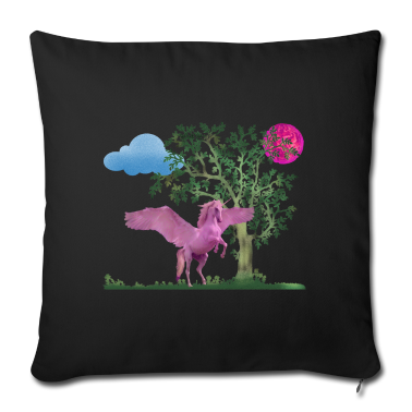 Einhörner Kissenbezug - fliegendes einhorn