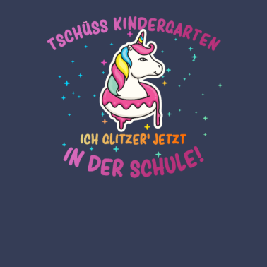 Motiv Kindergarten Schule Einhorn Geschenk Einschulung