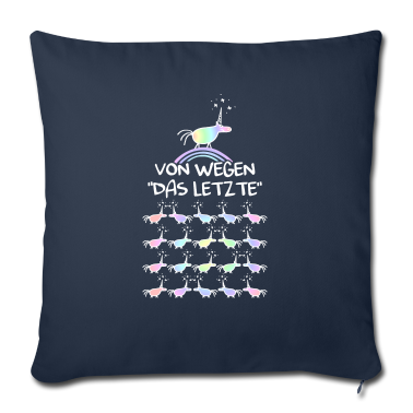 Einhörner Kissenbezug - Einhörner Spruch Anti Unicorns lustige Sprüche