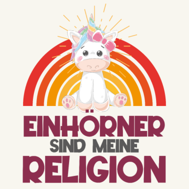 Motiv Einhorn Einhörner - Einhörner sind meine Religion