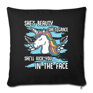 Einhörner Kissenbezug - Einhorn Beauty Einhorn