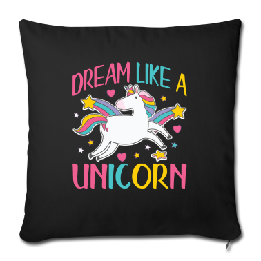Einhörner Kissenbezug - Träume wie ein Einhorn | Einhorn