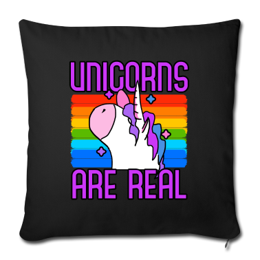 Einhörner Kissenbezug - Einhorn Einhörner sind echt