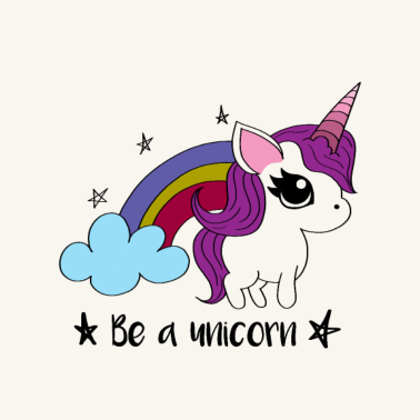 Motiv ein Einhorn sein