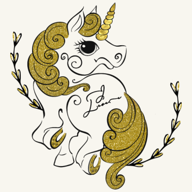 Motiv Einhorn | Ich liebe Einhörner