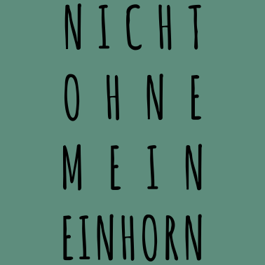 Motiv Nicht ohne mein Einhorn