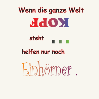 Motiv Einhorn