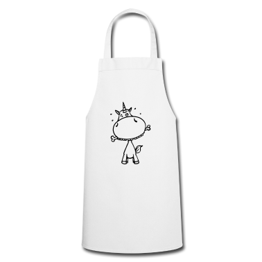 Einhörner Schürze - Das Einhorn holt den Knochen