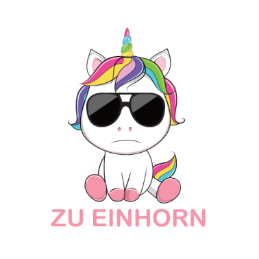 Motiv Einhorn Einhörner