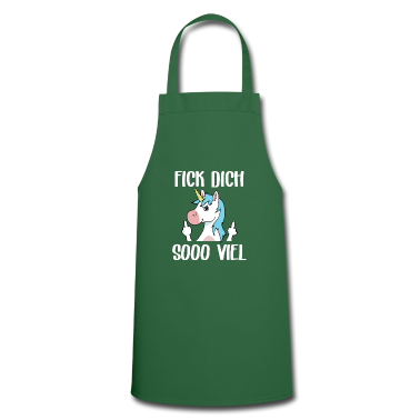 Einhörner Schürze - Fick dich sooo viel Einhorn