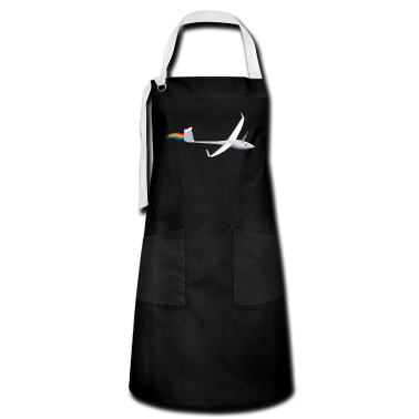 Einhörner Schürze - Einhorn Segelflieger Segelfliegen Geschenk lustig