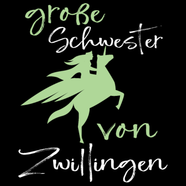 Motiv Große Schwester von Zwillingen