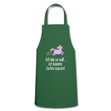 Einhörner Schürze - Einhorn Mädchen Shirt · Zucker · süß Geschenk