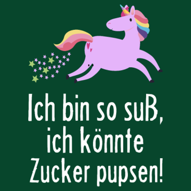 Motiv Einhorn Mädchen Shirt · Zucker · süß Geschenk