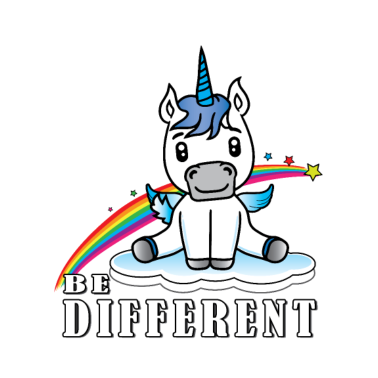 Motiv Sei Anders Einhorn süßes Einhorn Geschenk