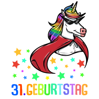 Motiv Ich feier heute meinen 31. Geburtstag