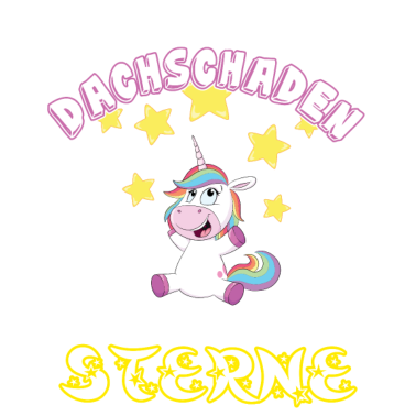 Motiv Dachschaden Einhorn