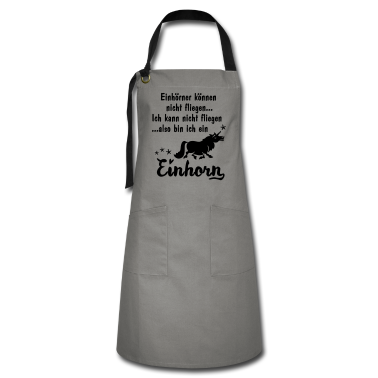 Einhörner Schürze - Einhörner können nicht fliegen ich bin ein Einhorn