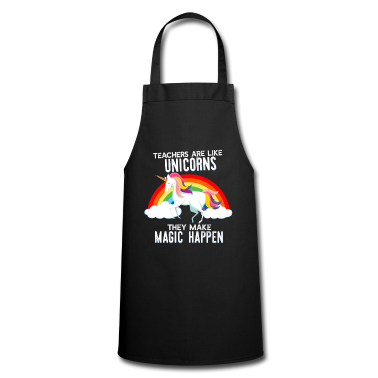 Einhörner Schürze - Lehrerin Lehrer Einhorn