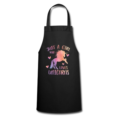 Einhörner Schürze - Nur ein Mädchen, das Einhörner liebt
