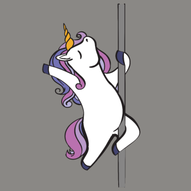 Motiv Poledance Einhorn