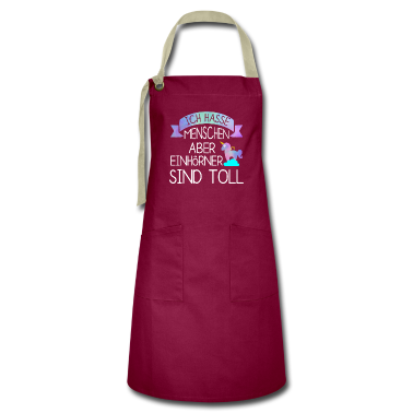 Einhörner Schürze - Einhorn Geschenk Einhorn liebe Einhörner