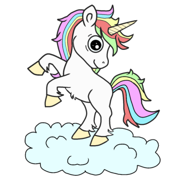 Motiv Einhorn Einhörner